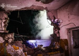 З'явилися кадри наслідків обстрілу Харкова