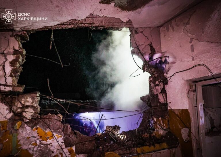 З'явилися кадри наслідків обстрілу Харкова