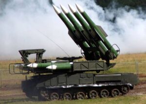 Нацгвардійці спалили російський ЗРК
