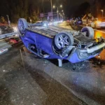 У Варшаві перекинулася автівка російського посольства