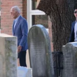 Байден із шрамом на лобі вперше за довгий час з’явився на публіці