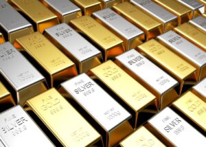 Золото та срібло обвалилися після рекордного зростання