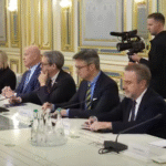 Зеленський зустрівся з делегацією НАТО