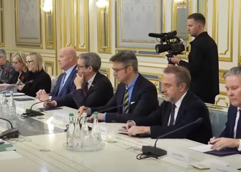 Зеленський зустрівся з делегацією НАТО