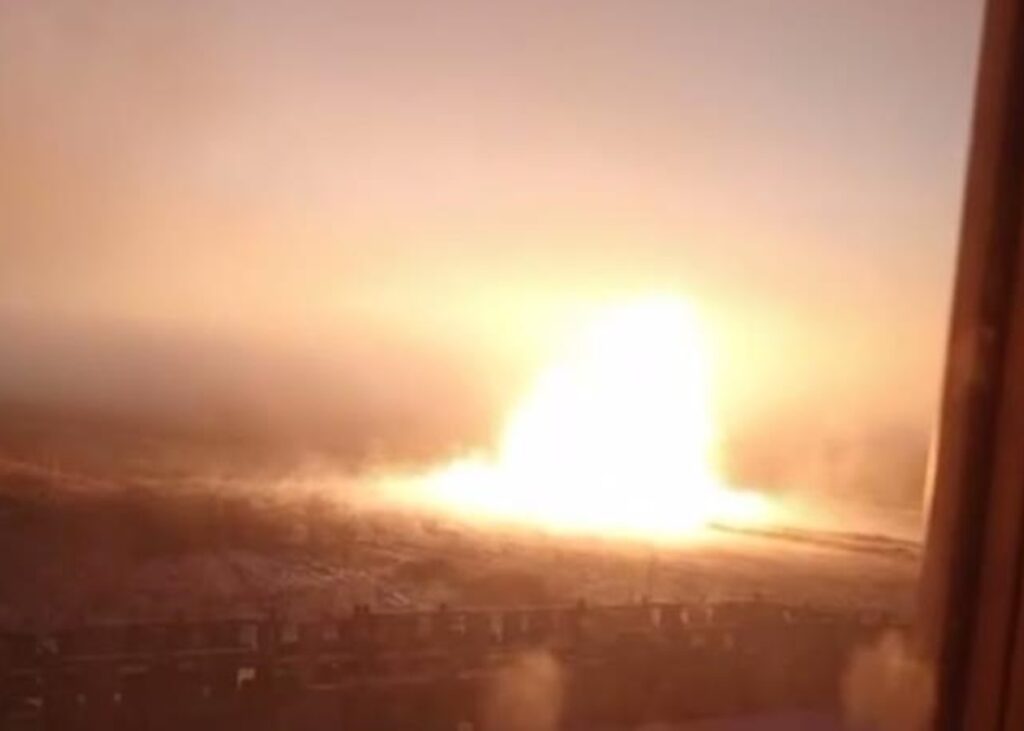 У РФ палає газопровід