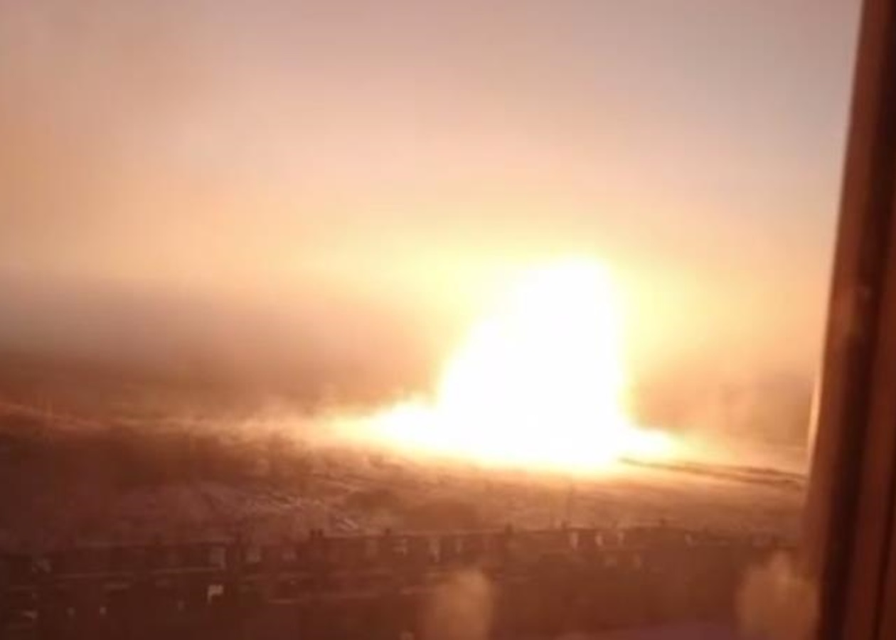 У РФ палає газопровід