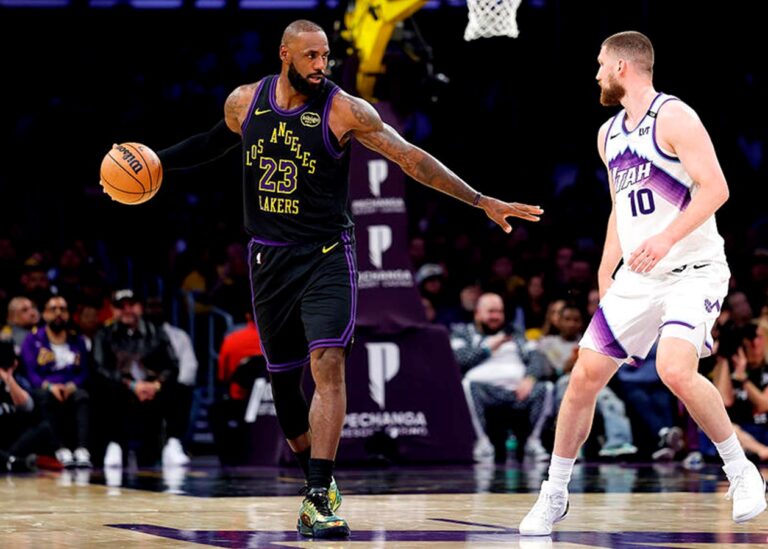 НБА: Юта з Михайлюком не втримала Лейкерс