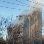 З'явилося відео з місця удару по Тернополю