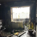На Оболоні сталася пожежа у багатоповерхівці (фото)