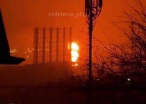 У Туапсе БпЛА спричинили пожежу на нафтобазі – ЗМІ