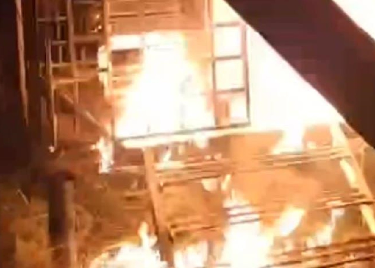 Партизани спалили вишку зв'язку підрозділу ППО у Московській області