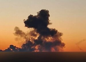 ЗСУ показали ураження дронами російської колони на Донеччині