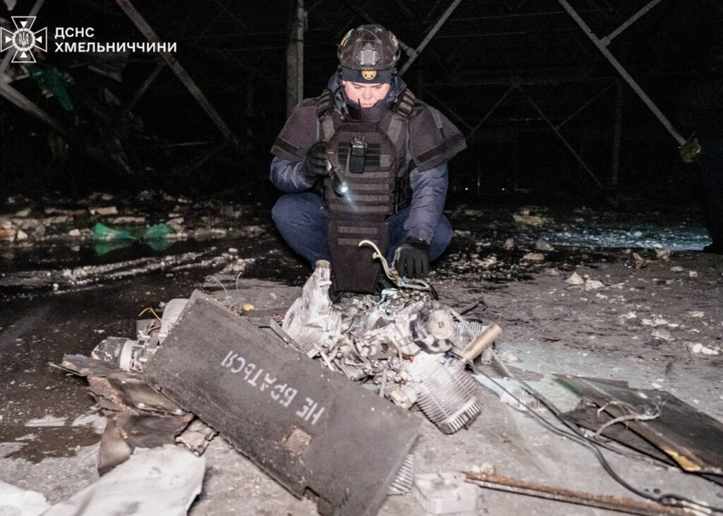 Росіяни атакували дронами Хмельниччину