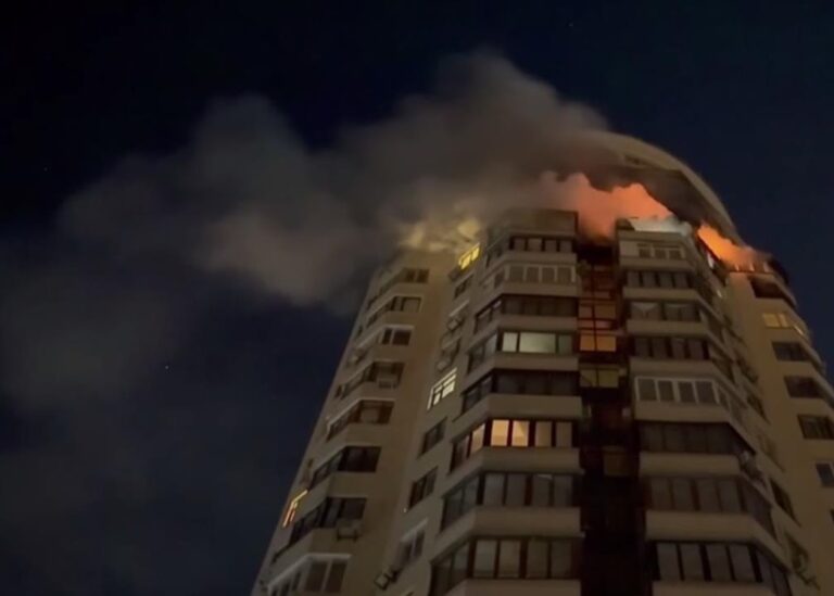 Атака на Київ: числені пошкодження у п'яти районах