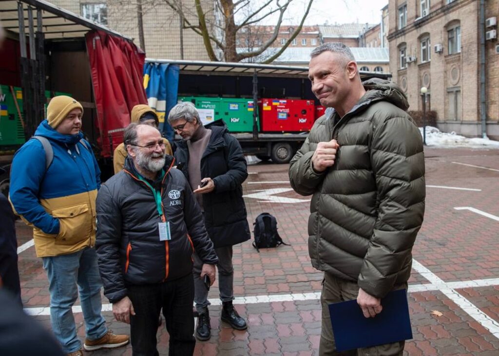 Перша партія гумдопомоги зі Словаччини надійшла до Києва