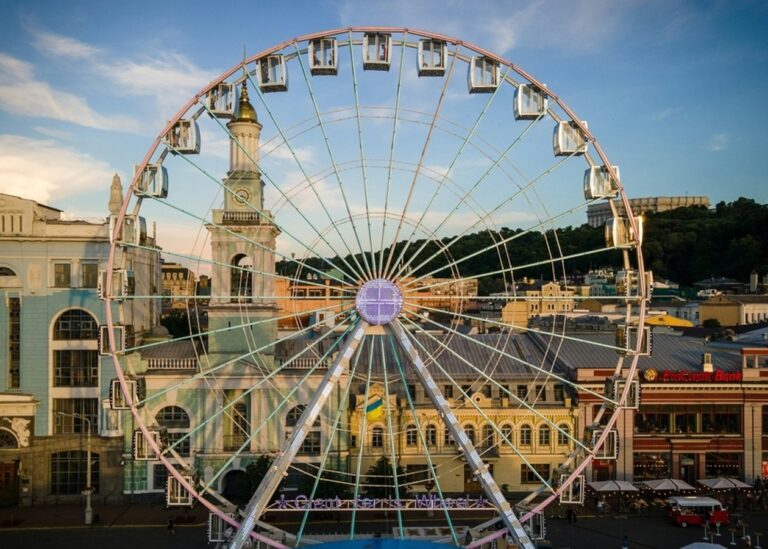 Суд скасував арешт колеса огляду на Контрактовій площі в Києві