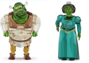 Swarovski представив кришталеві фігурки героїв Шрека до 25-річчя франшизи