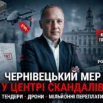 Мер Чернівців Роман Клічук: замовні тендери, мільйони та суцільні корупційні скандали