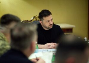 Зеленський зустрівся з військовими в Джидді