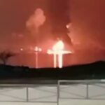 У Новоросійську через БпЛА знову палає порт – ЗМІ