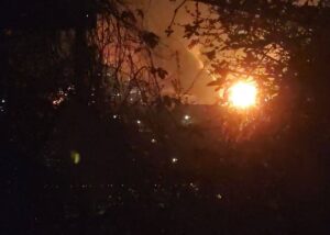 Вдруге за тиждень: у Туапсе після атаки палає НПЗ