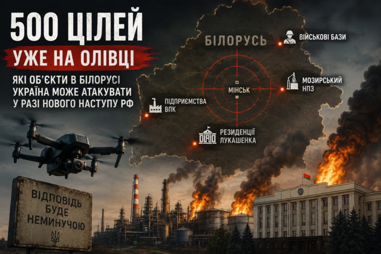 «500 цілей уже на олівці»: які об’єкти в Білорусі Україна може атакувати у разі нового наступу РФ
