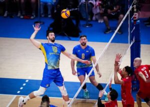 У Лізі націй волейболісти України програли перший матч
