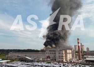 У Новосибірську палає склад оборонного заводу