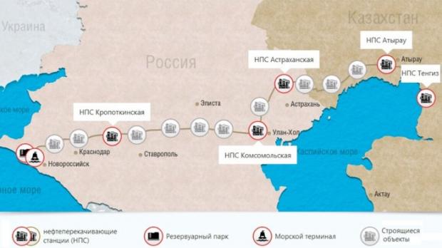 Казахстан скоротив видобуток нафти після вимушеного закриття відвантажень Транскаспійського терміналу на Чорному морі