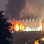 У Бєлгороді після атаки спалахнув університет, де розробляли дрони: з’явилися фото масштабних руйнувань