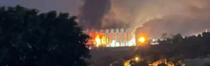 У Бєлгороді після атаки спалахнув університет, де розробляли дрони: з’явилися фото масштабних руйнувань