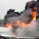 Вогонь, хаос та криворуке ППО: у російському Таганрозі гримлять вибухи та вирує пожежа після нічної атаки дронів