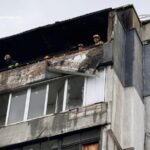 "Шахед" вдарив по багатоповерхівці в Бердичеві