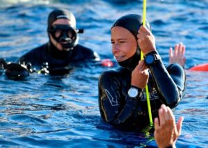Українська чемпіонка Європи і світу з фрідайвінгу поставила світовий рекорд